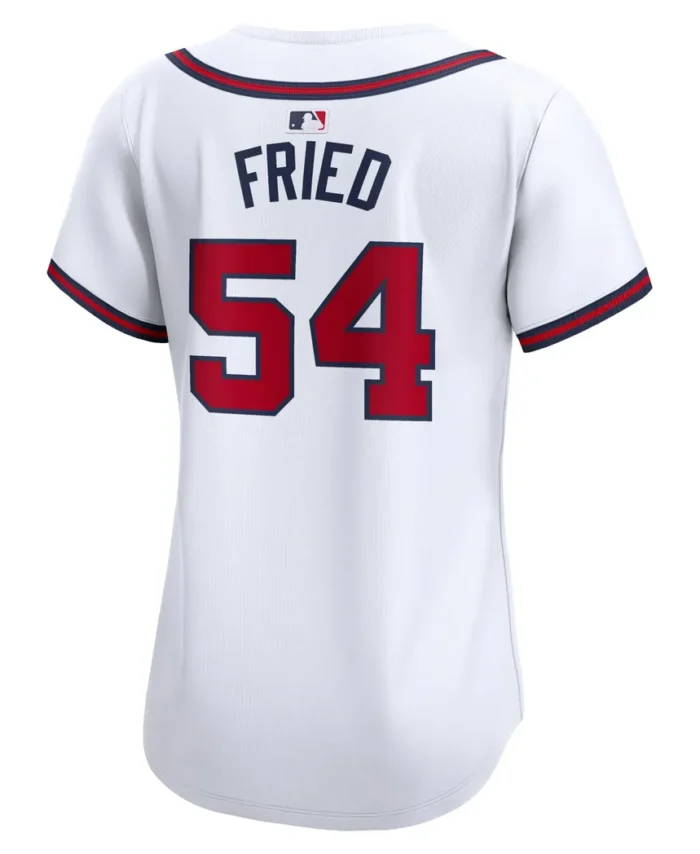 Max Fried Atlanta Braves Women Home Limited Player Jersey - White