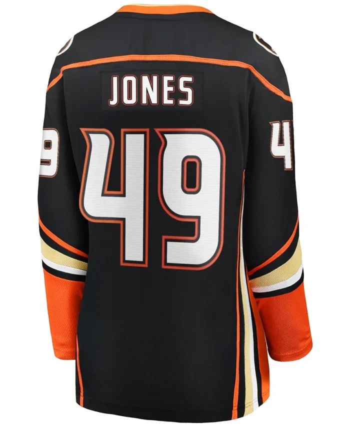 Max Jones Anaheim Ducks Fanatics Women Home Breakaway Player Jersey - Black