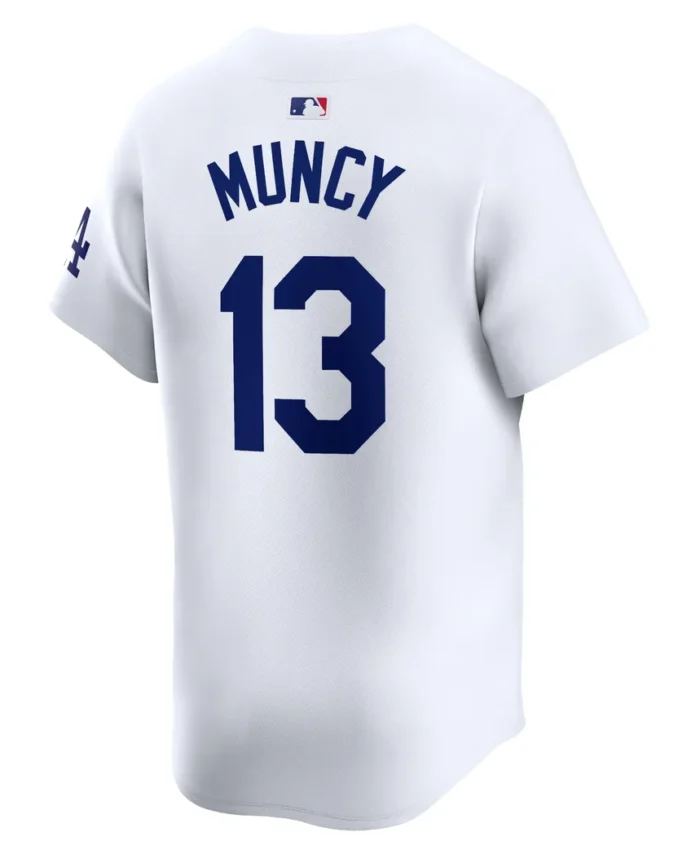 Max Muncy Los Angeles Dodgers Home Limited Player Jersey - White
