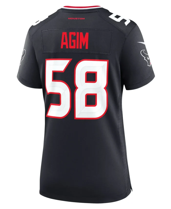 McTelvin Agim Houston Texans Women's Team Game Jersey -  Navy