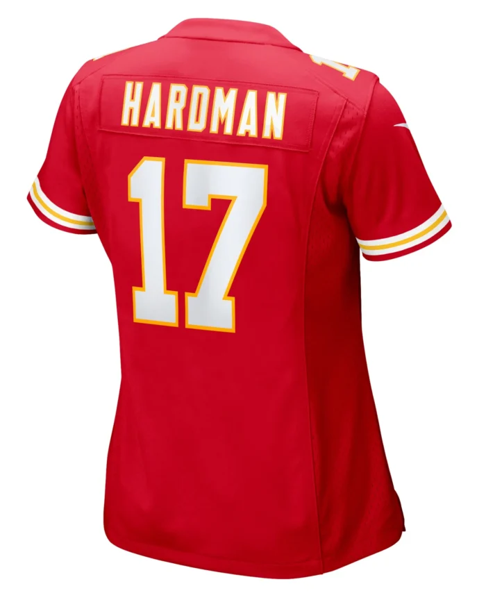Mecole Hardman Kansas City Chiefs Women's  Game Jersey -  Red