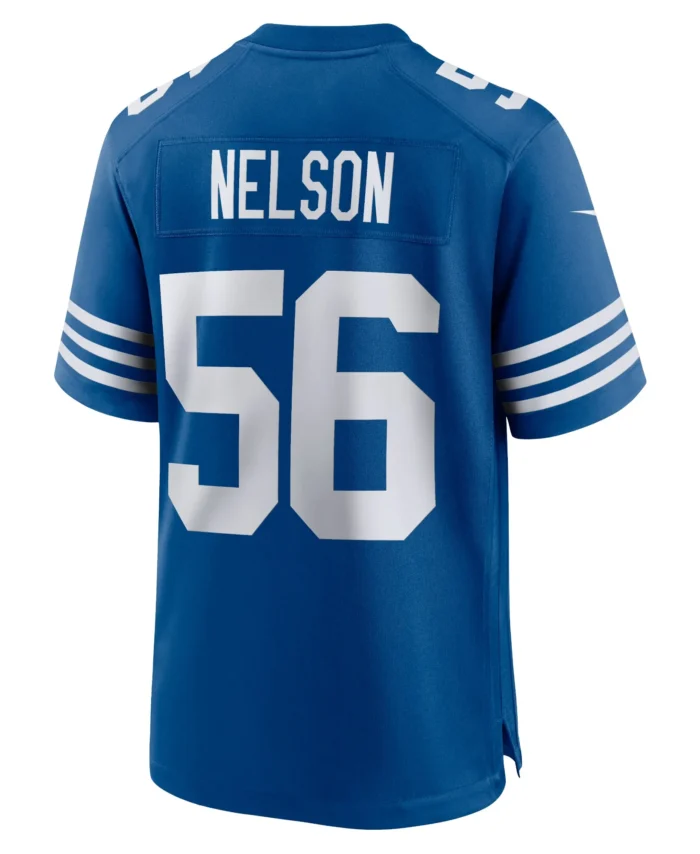 Men's Quenton Nelson Royal Indianapolis Colts Alternate Game Jersey