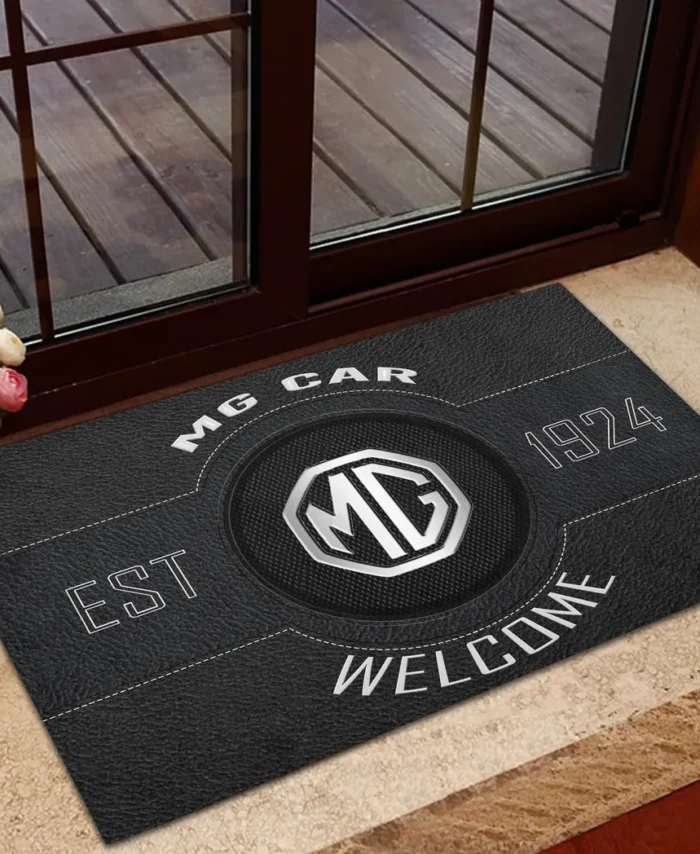 Timeless Convertible Doormat, All Over Print Doormat For Car Owners CAR169 - Black