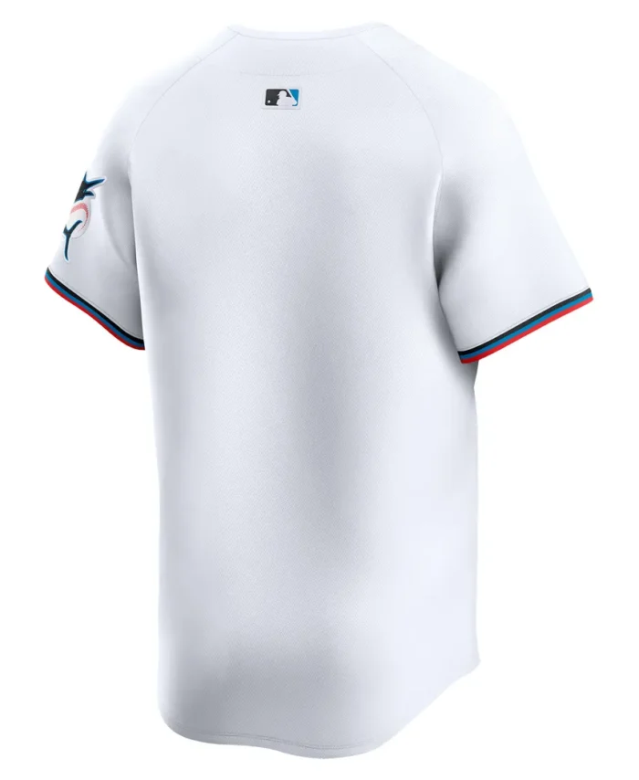 Miami Marlins Home Limited Jersey - White