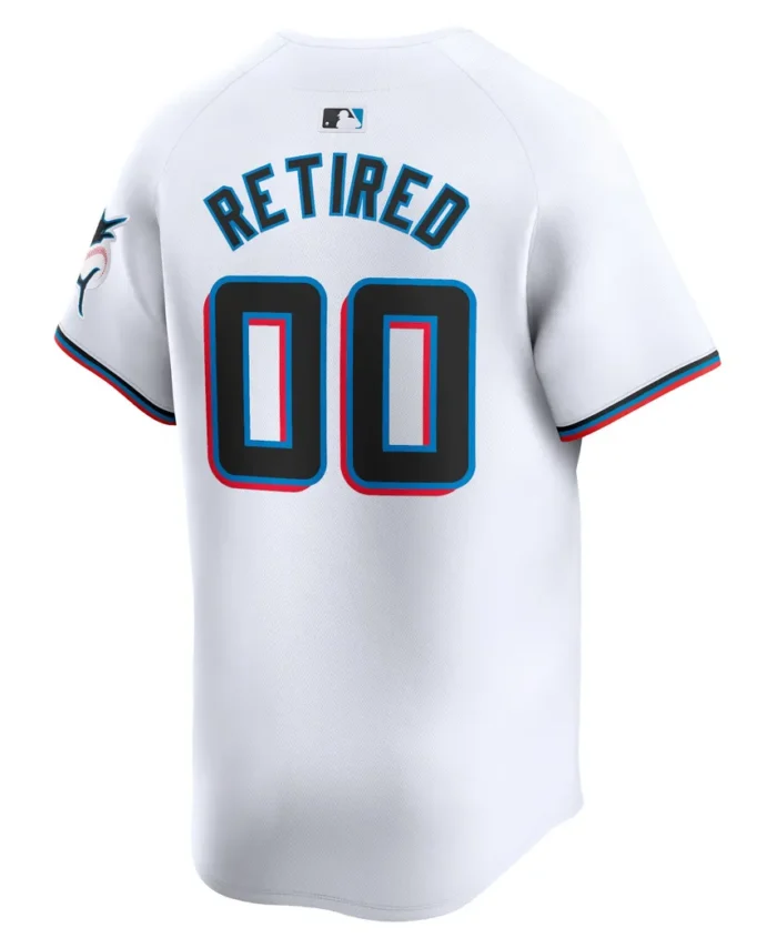 Miami Marlins Home Limited Pick-A-Player Retired Roster Jersey - White
