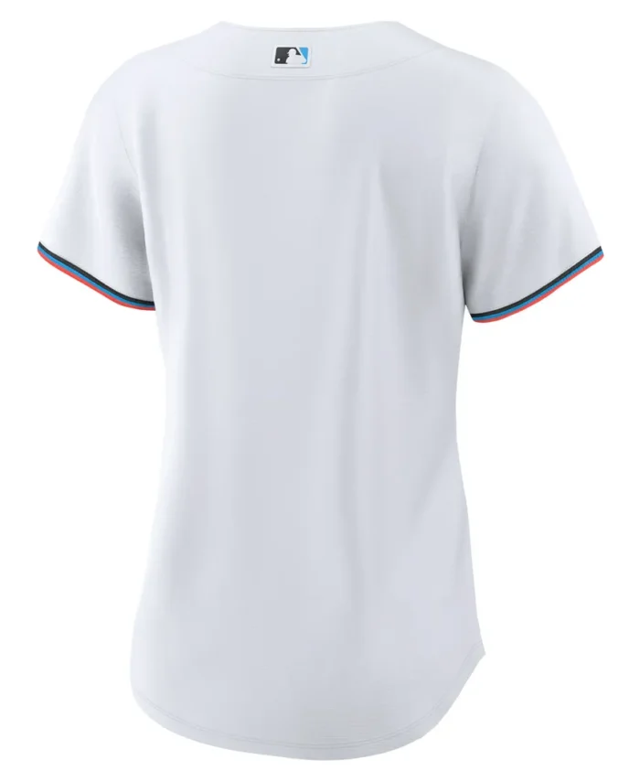 Miami Marlins Women Replica Team Jersey - White