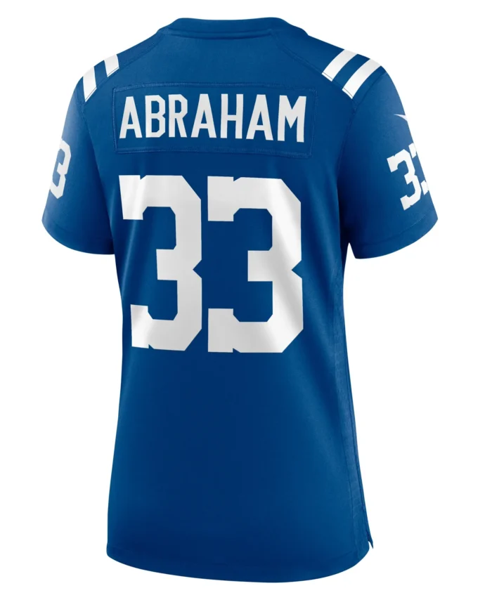 Micah Abraham Indianapolis Colts Women's Game Jersey -  Royal