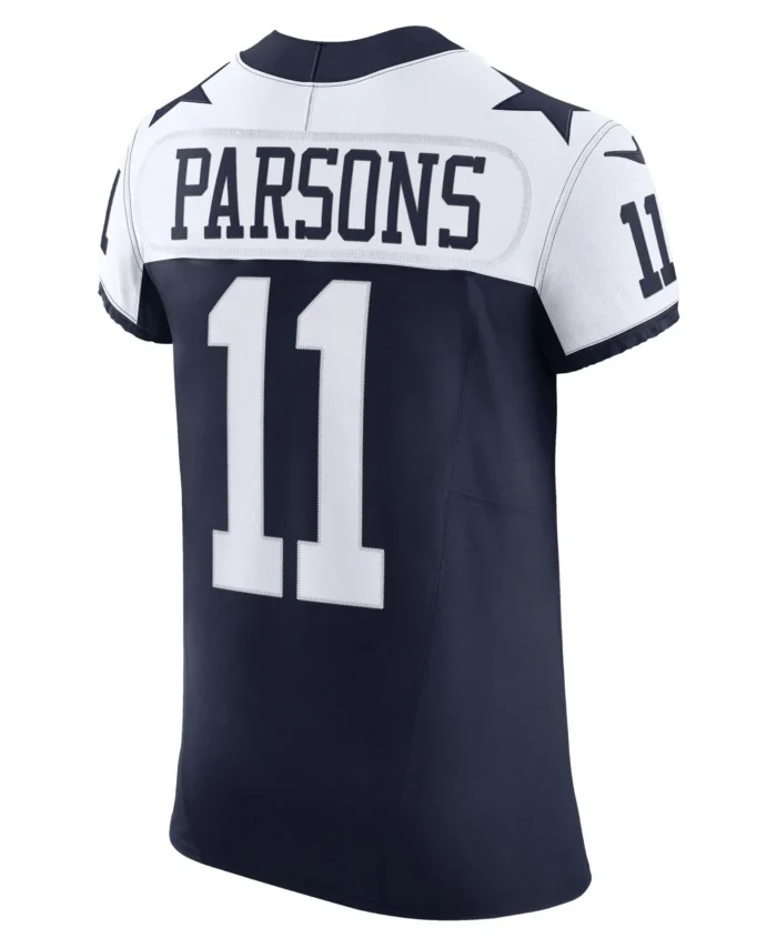 Micah Parsons Dallas Cowboys Alternate Vapor F.U.S.E. Elite Jersey - Navy