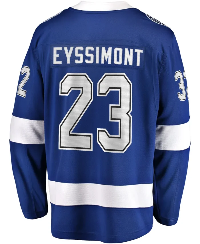 Michael Eyssimont Tampa Bay Lightning Fanatics Home Premier Breakaway Player Jersey - Blue