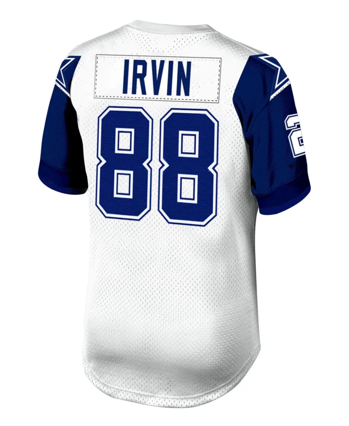 Michael Irvin Dallas Cowboys 1994 Mitchell & Ness Authentic Throwback Retired Player Jersey - White
