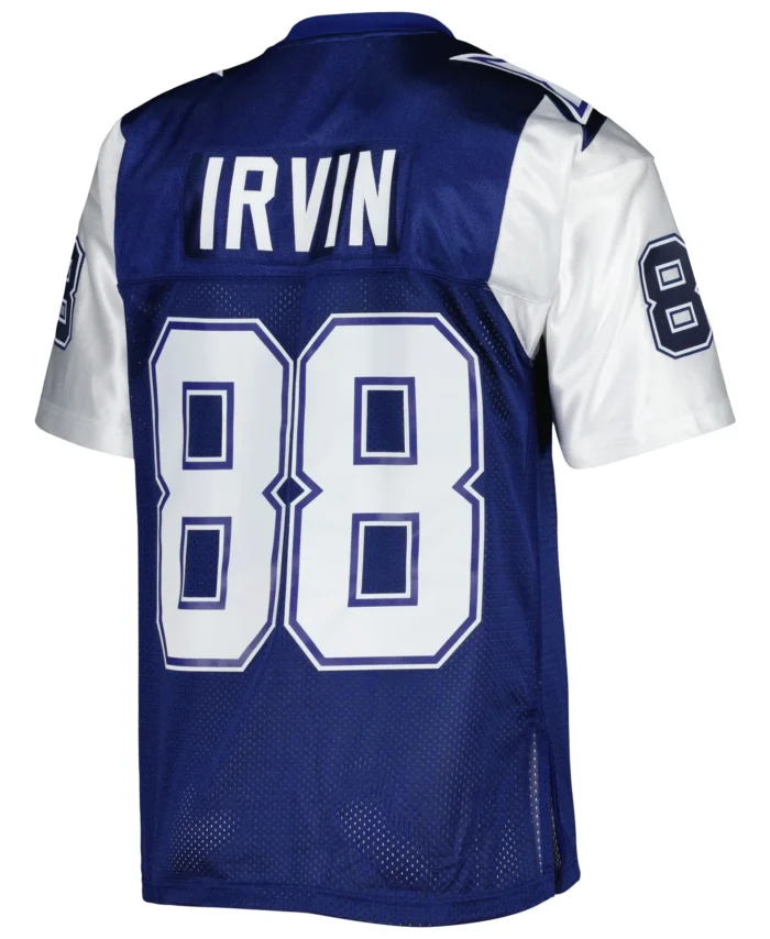 Michael Irvin Dallas Cowboys 1995 Mitchell & Ness Authentic Throwback Retired Player Jersey - Navy