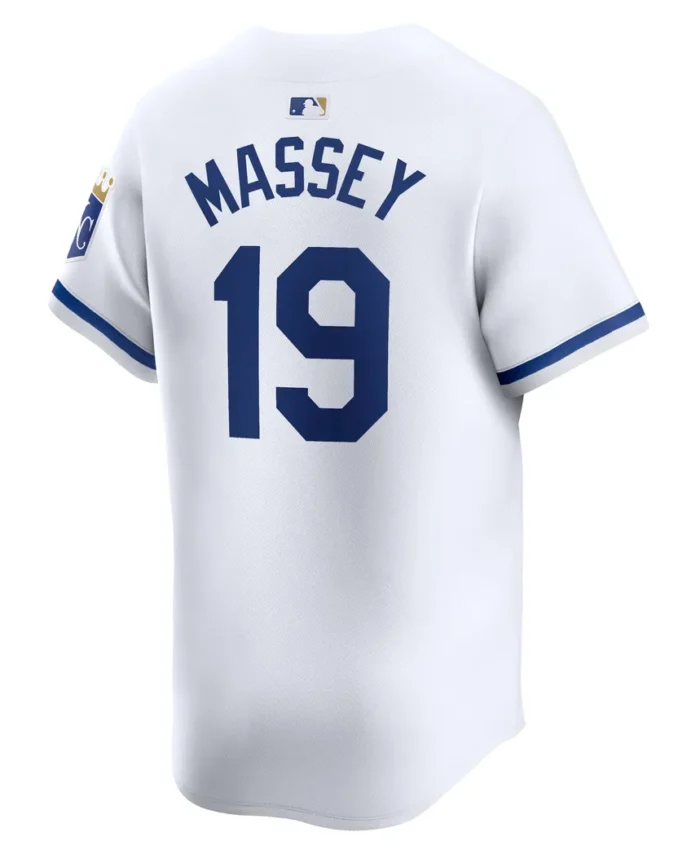Michael Massey Kansas City Royals Home Limited Player Jersey - White