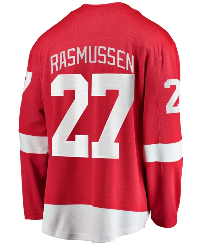 Michael Rasmussen Detroit Red Wings Fanatics Home Breakaway Player Jersey - Red