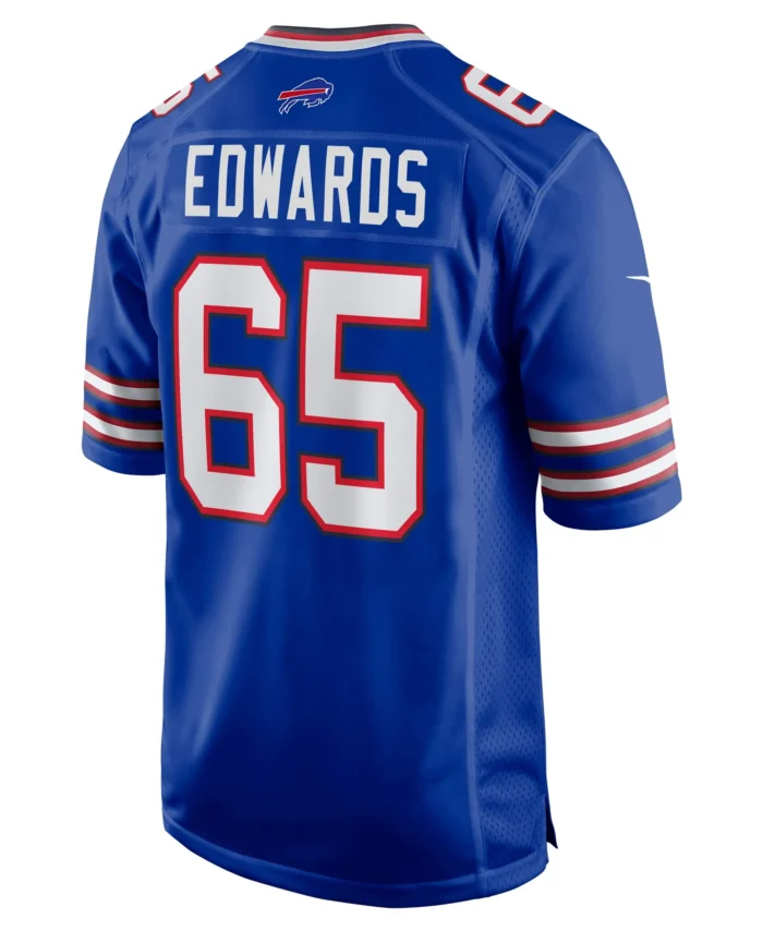Mike Edwards Buffalo Bills Game Jersey -  Royal
