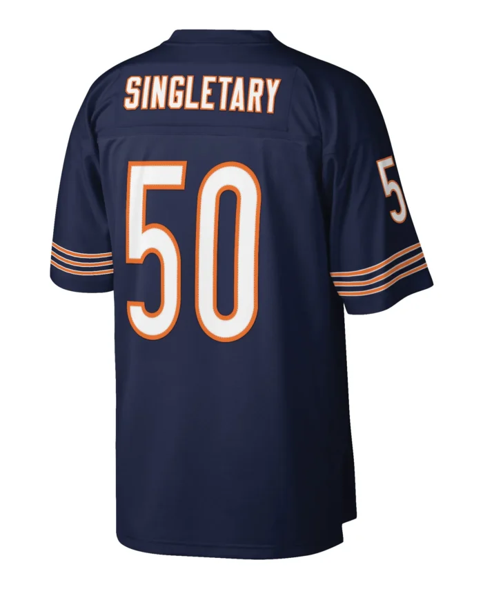 Mike Singletary Chicago Bears Mitchell & Ness Retired Player Legacy Replica Jersey - Navy