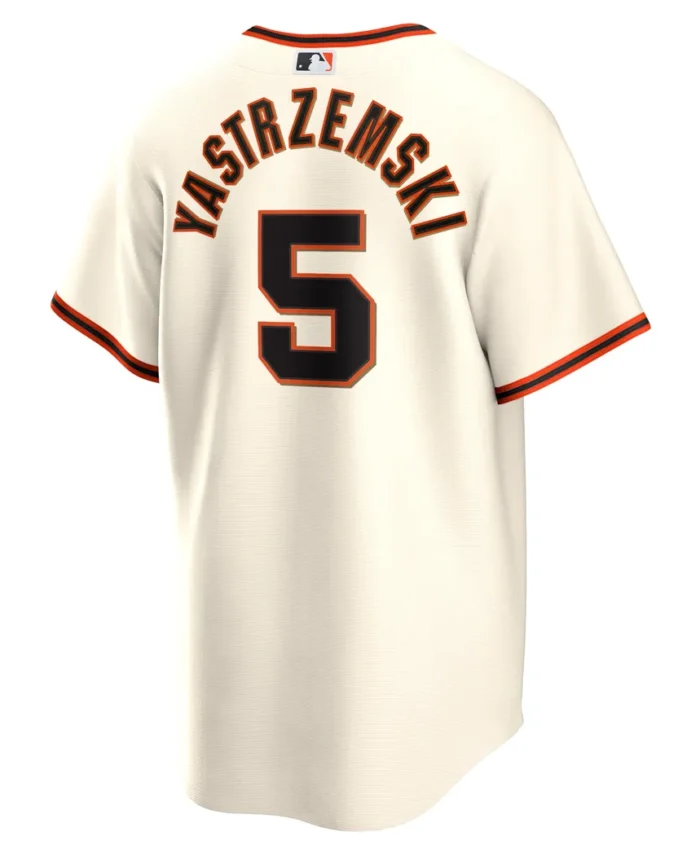 Mike Yastrzemski San Francisco Giants Home Replica Player Jersey - Cream