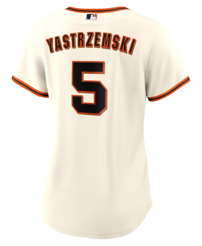 Mike Yastrzemski San Francisco Giants Women Home Replica Player Jersey - Cream