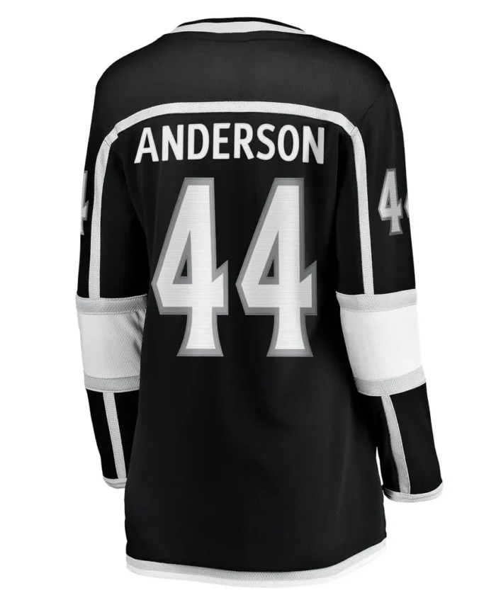 Mikey Anderson Los Angeles Kings Fanatics Women Home Breakaway Player Jersey - Black