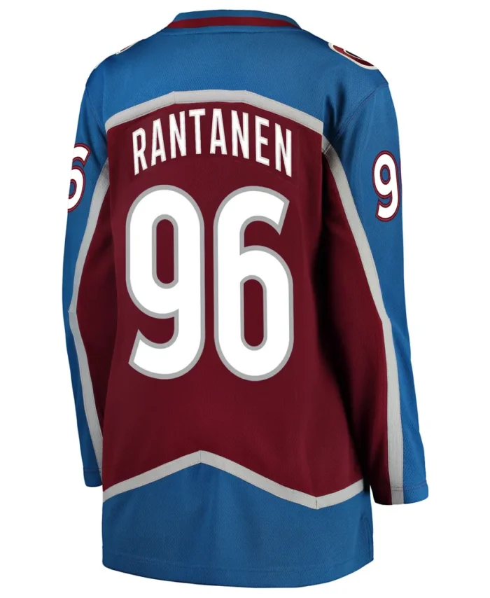 Mikko Rantanen Colorado Avalanche Fanatics Women Breakaway Player Jersey - Burgundy