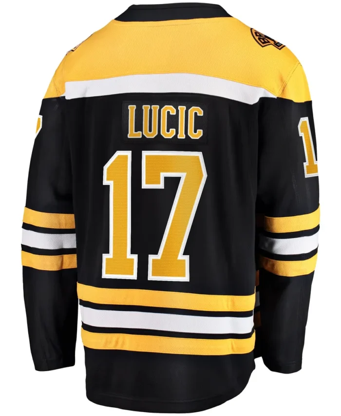 Milan Lucic Boston Bruins Fanatics Home Breakaway Jersey - Black