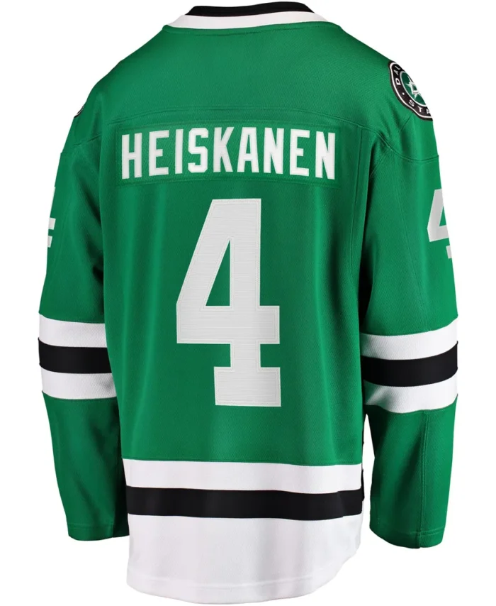 Miro Heiskanen Dallas Stars Fanatics Team Color Breakaway Player Jersey - Kelly Green