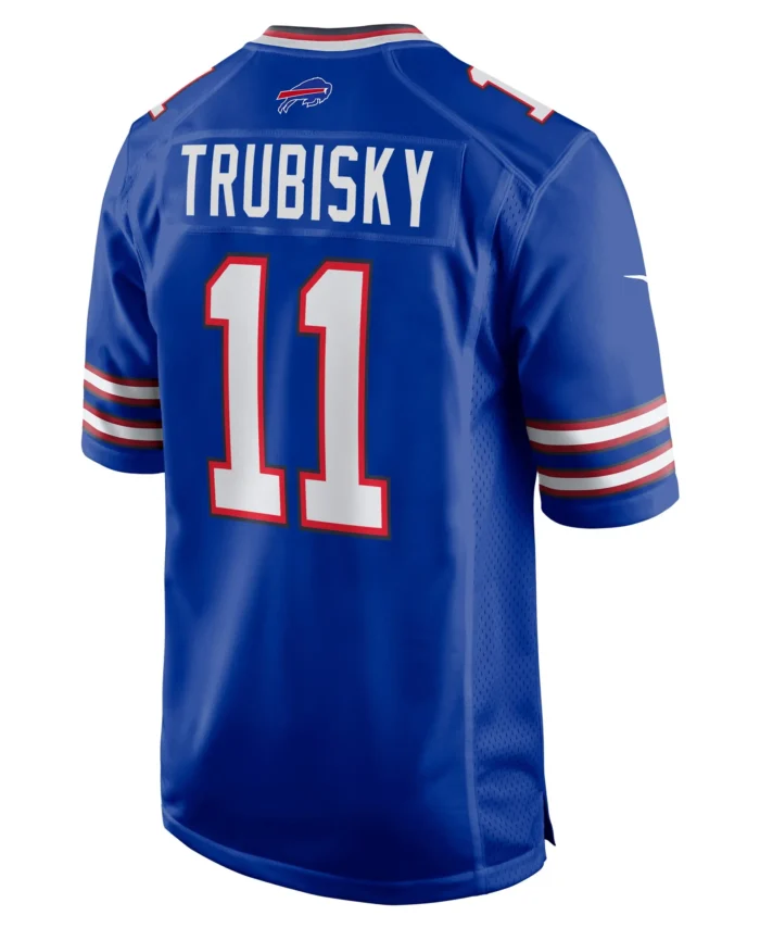 Mitchell Trubisky Buffalo Bills  Game Jersey -  Royal