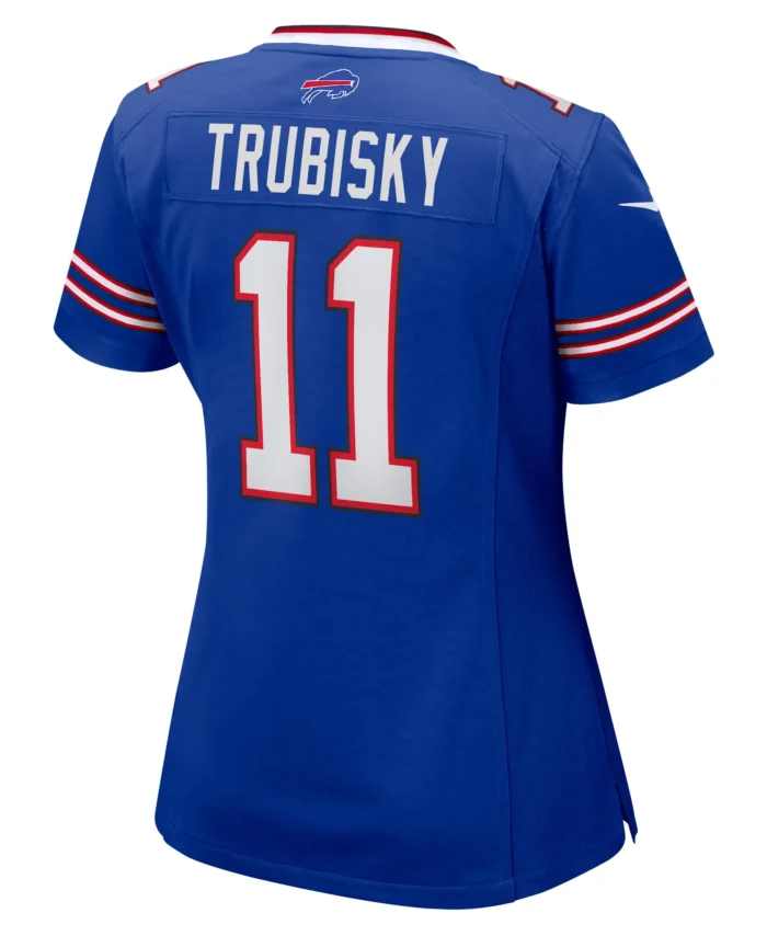 Mitchell Trubisky Buffalo Bills Women's  Game Jersey -  Royal