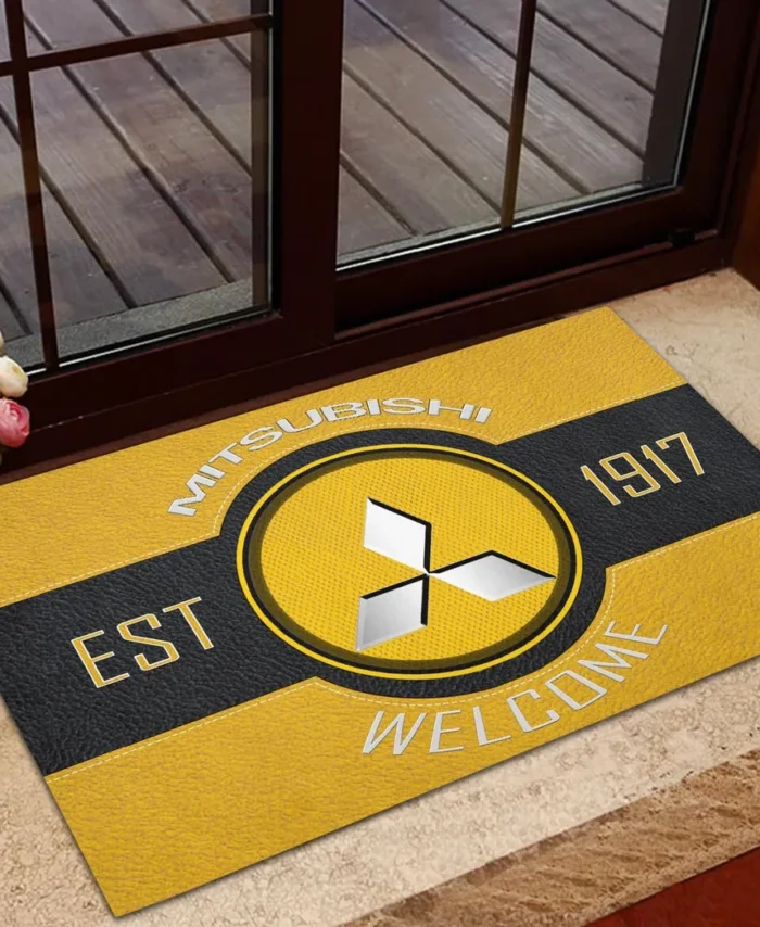 Crossover SUV Doormat, All Over Print Doormat For Car Fans CAR169 - Yellow