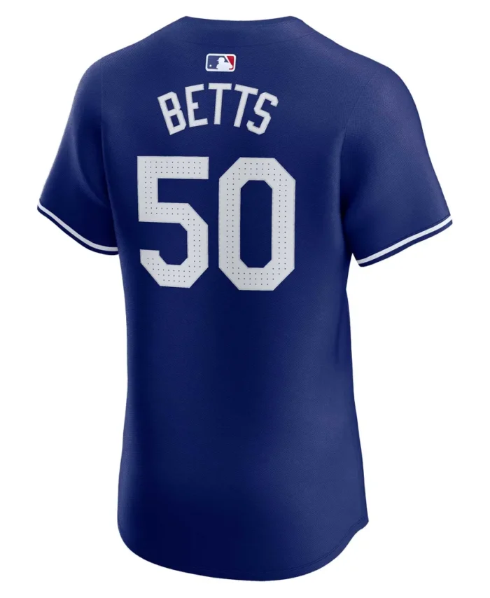 Mookie Betts Los Angeles Dodgers Alternate Elite Player Jersey - Royal