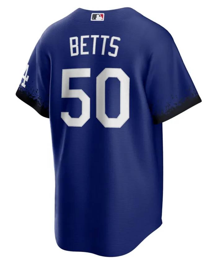 Mookie Betts Los Angeles Dodgers City Connect Replica Player Jersey - Royal
