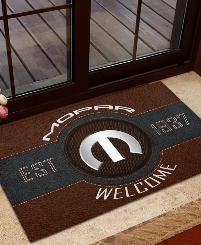Classic Auto Enthusiasts Doormat, All Over Print Doormat For Car Owners CAR169 - Brown