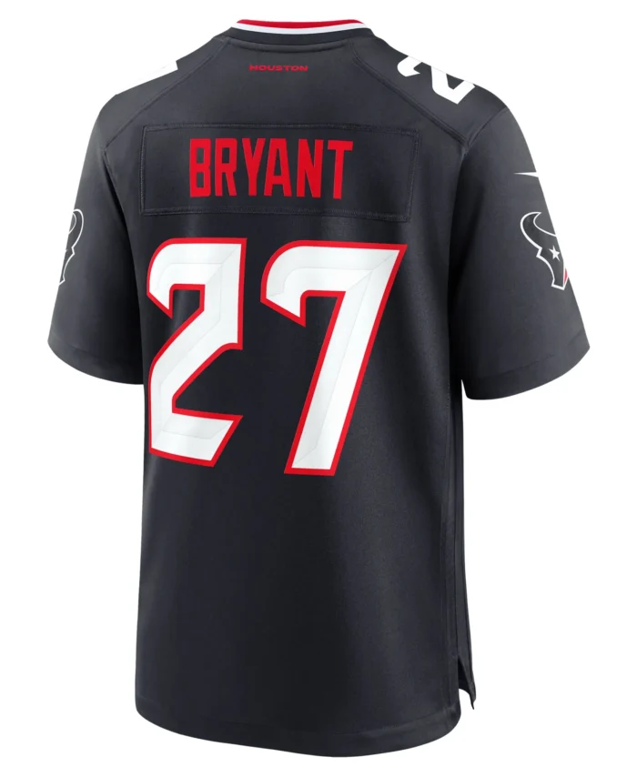 Myles Bryant Houston Texans Team Game Jersey -  Navy