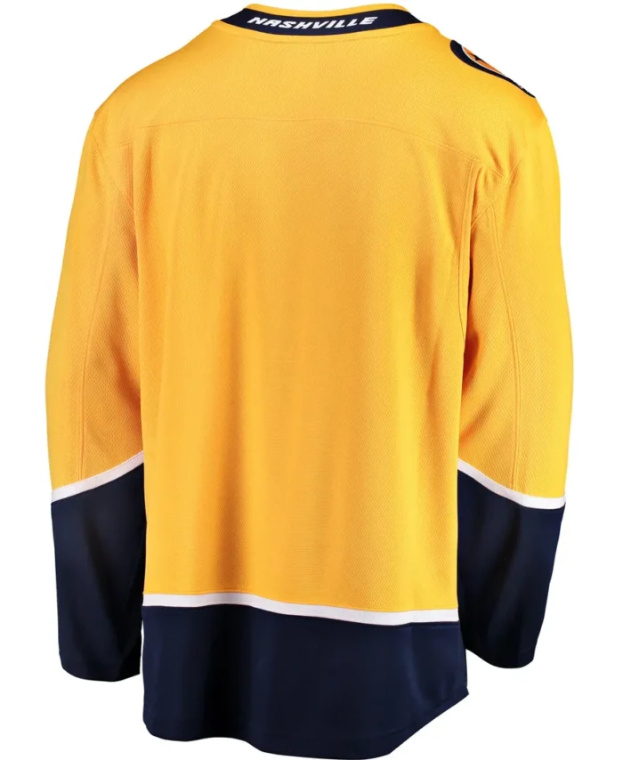 Nashville Predators Fanatics Breakaway Home Jersey - Gold