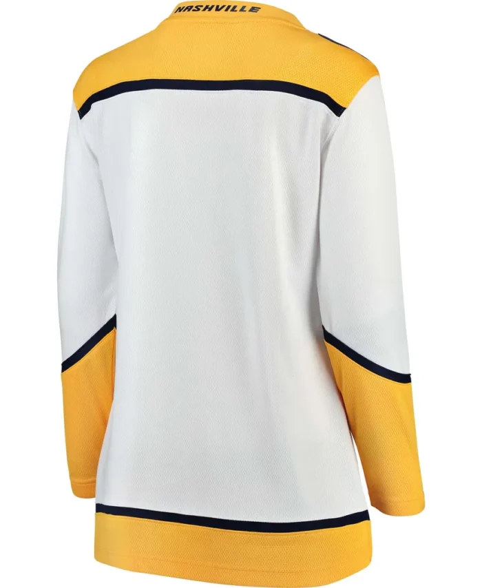 Nashville Predators Fanatics Women Away Breakaway Jersey - White