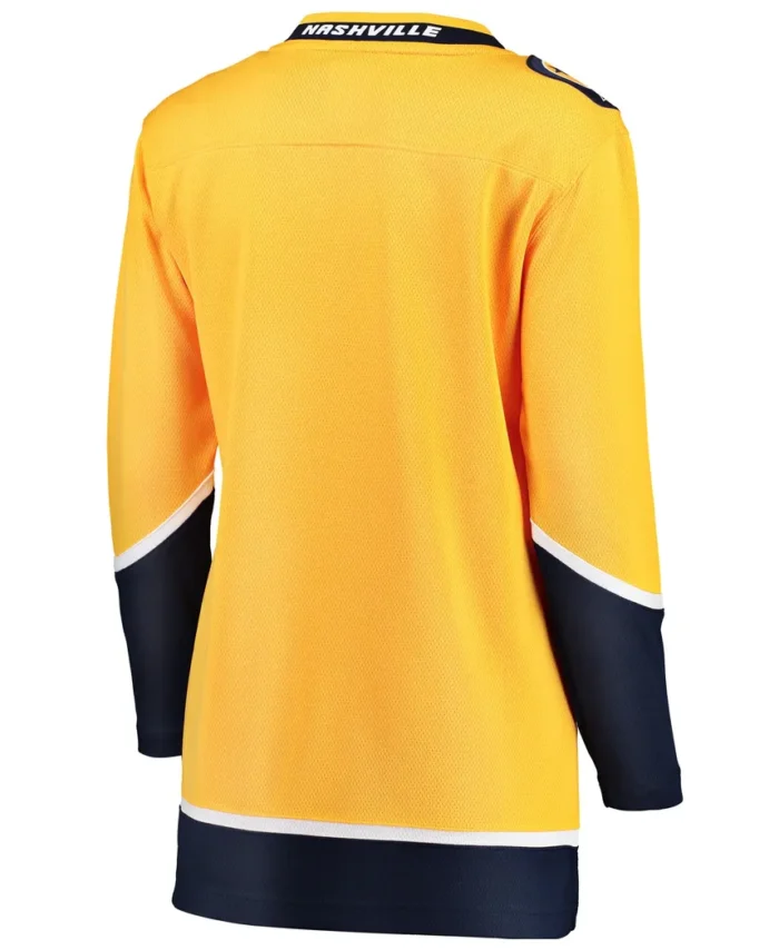 Nashville Predators Fanatics Women Breakaway Home Jersey - Yellow