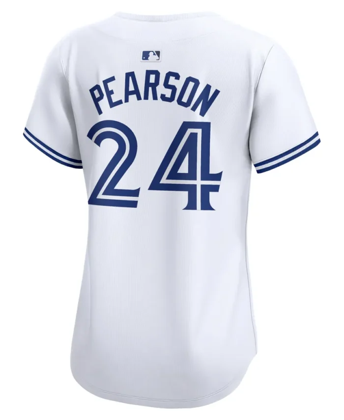 Nate Pearson Toronto Blue Jays Women Home Limited Player Jersey - White