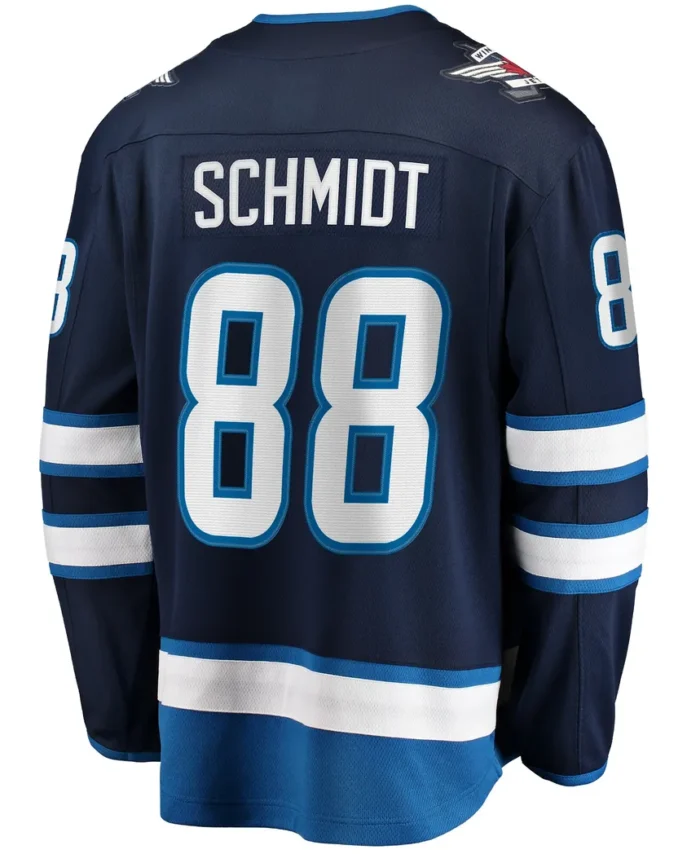 Nate Schmidt Winnipeg Jets Fanatics Home Premier Breakaway Player Jersey - Navy