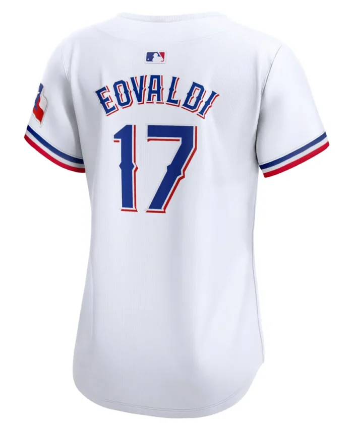 Nathan Eovaldi Texas Rangers Women  Home Limited Player Jersey - White