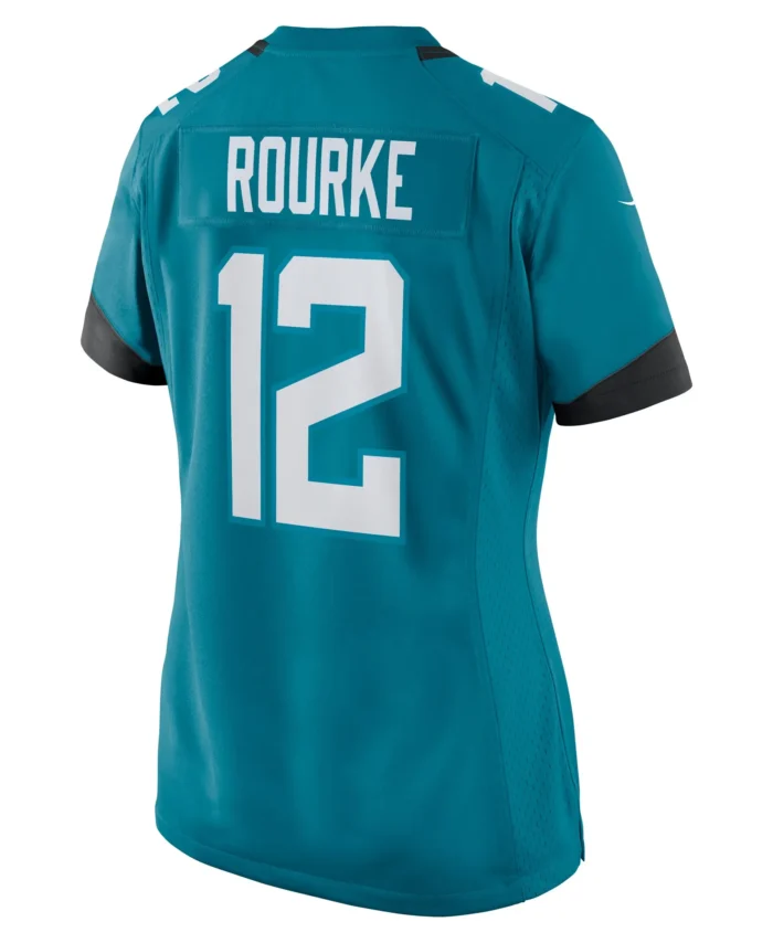 Nathan Rourke Jacksonville Jaguars Women's Team Game Jersey -  Teal