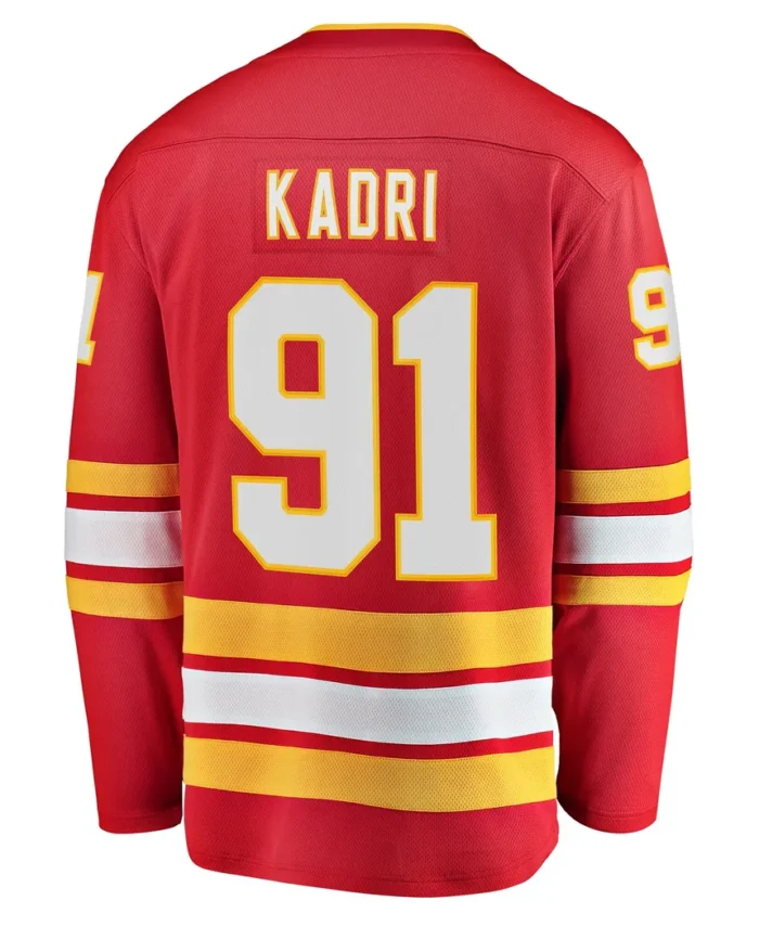 Nazem Kadri Calgary Flames Fanatics Home Breakaway Player Jersey - Red