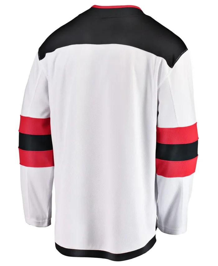 New Jersey Devils Fanatics Breakaway Away Jersey - White