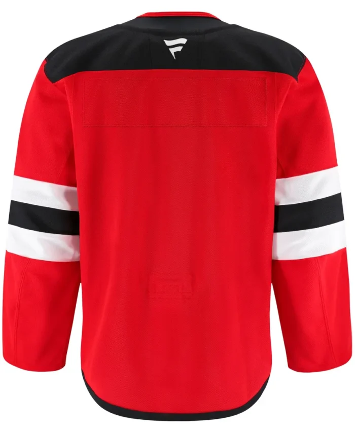 New Jersey Devils Fanatics Home Authentic Pro Jersey - Red