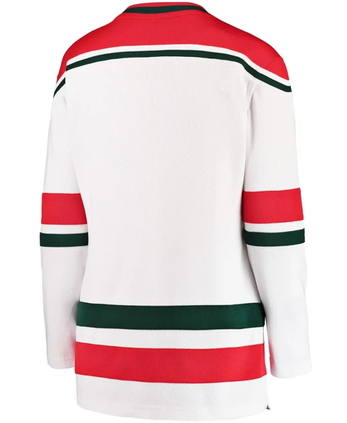 New Jersey Devils Fanatics Women 2022/23 Heritage Premier Breakaway Jersey - White