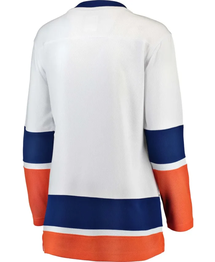 New York Islanders Fanatics Women Away Breakaway Jersey - White