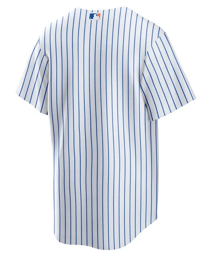New York Mets Home Blank Replica Jersey - White