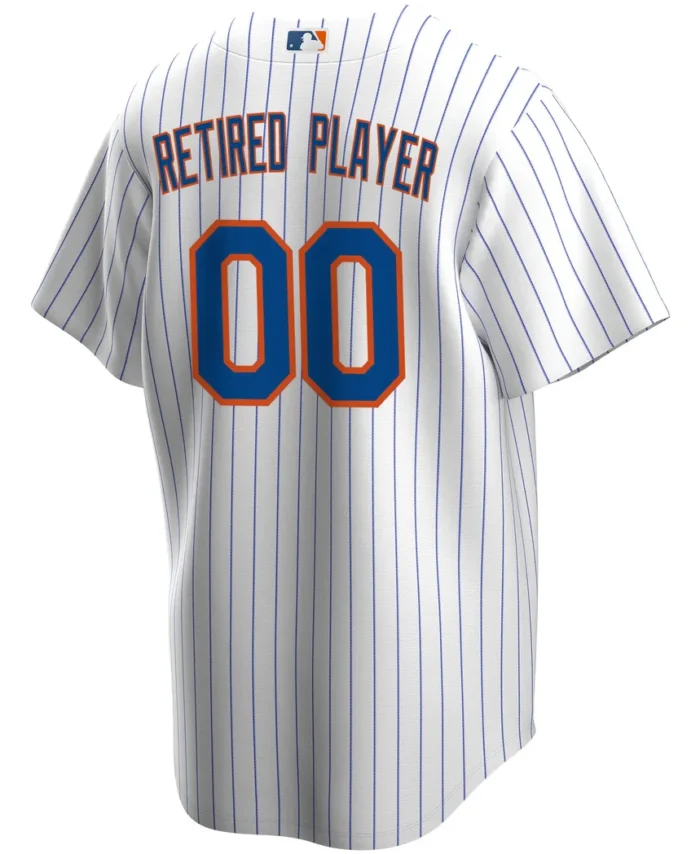 New York Mets Home Pick-A-Player Retired Roster Replica Jersey - White