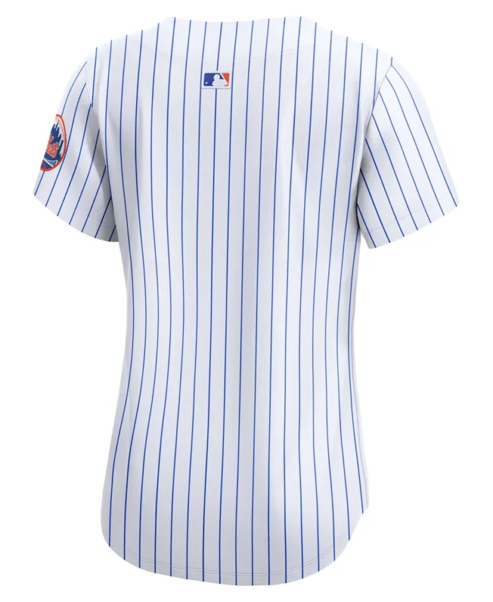 New York Mets Women Home Limited Jersey - White