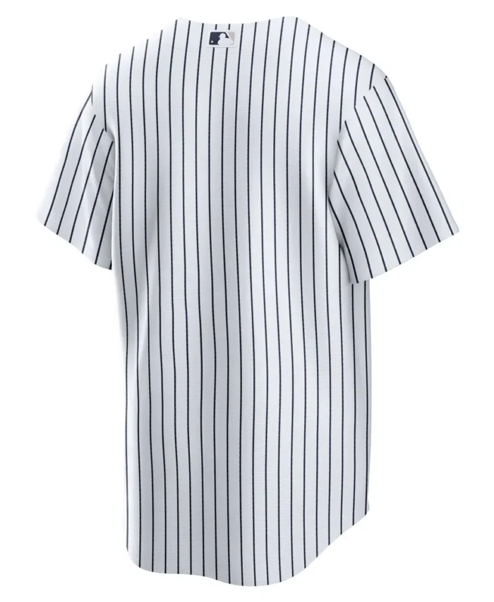 New York Yankees Home Replica Team Jersey- White