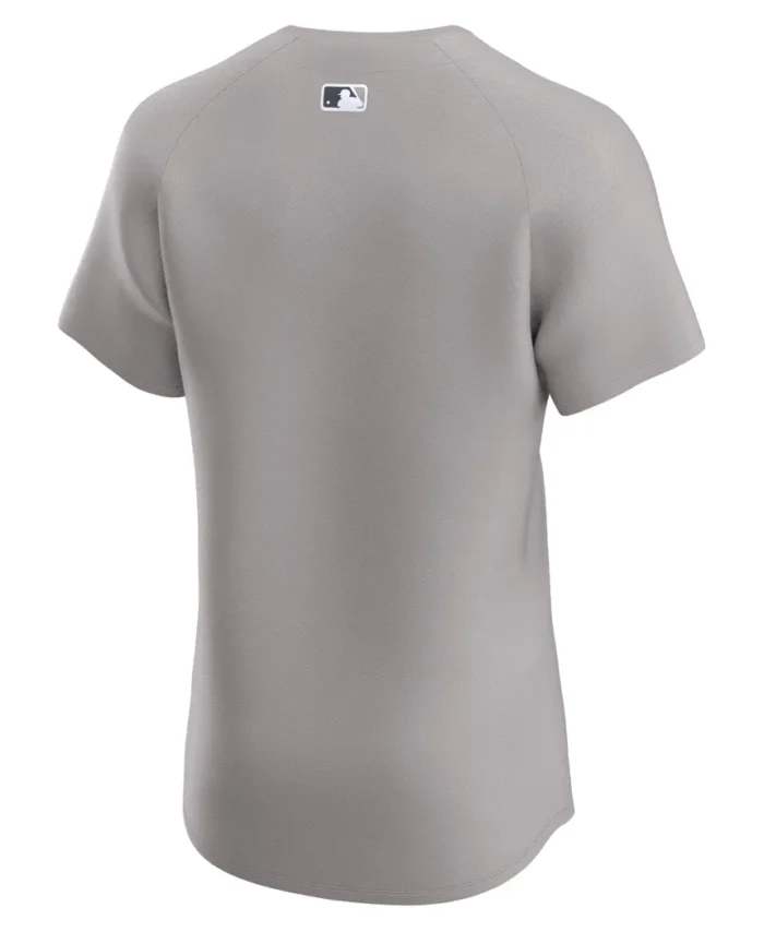 New York Yankees Road Elite Jersey- Gray