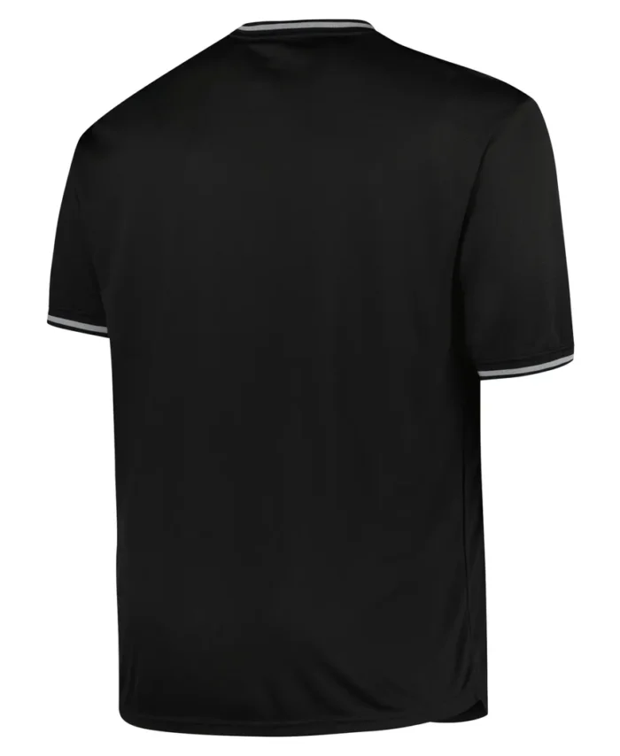 New York Yankees Profile Big Tall Pop Fashion Jersey- Black